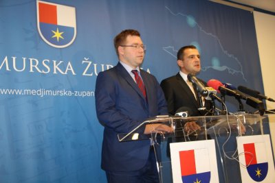 Ministar Marko Pavić i međimurski župan Matija Posavec