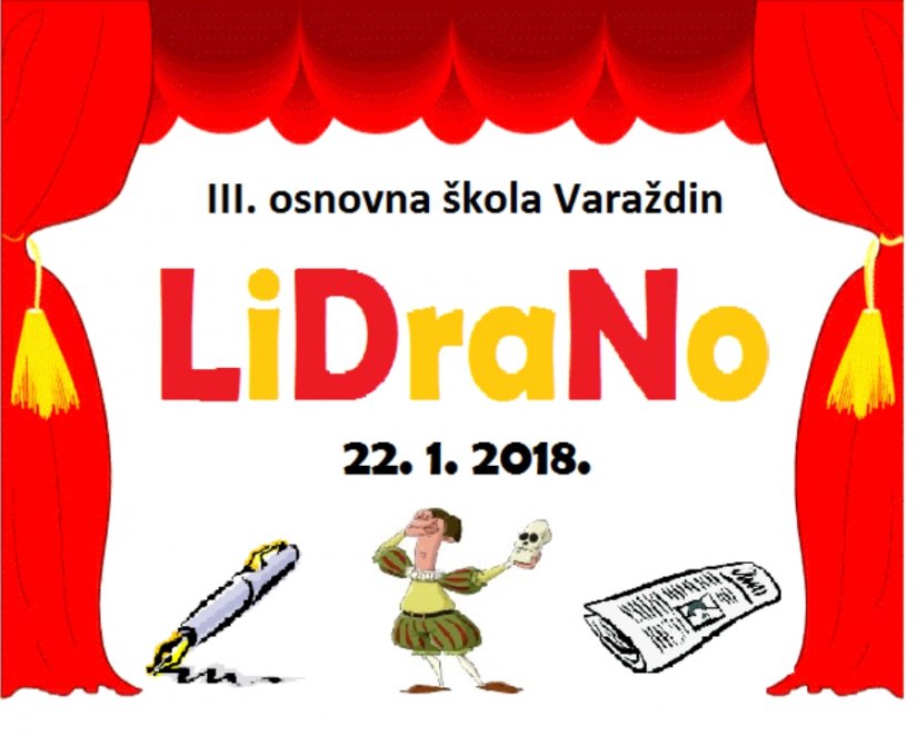 NAJAVA: Sutra u III. osnovnoj školi Varaždin &quot;LiDraNo 2018.&quot;