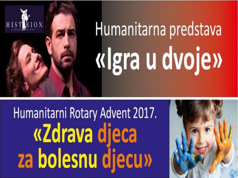 Rotarijanci će danas dodijeliti donacije udrugama