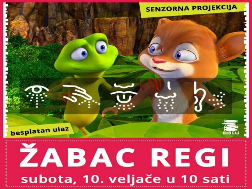 Počinju besplatne senzorne projekcije u kinu Gaj!