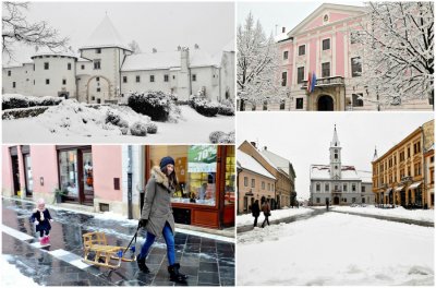 FOTO Prošetajte s nama čarobnim Varaždinom pod snijegom