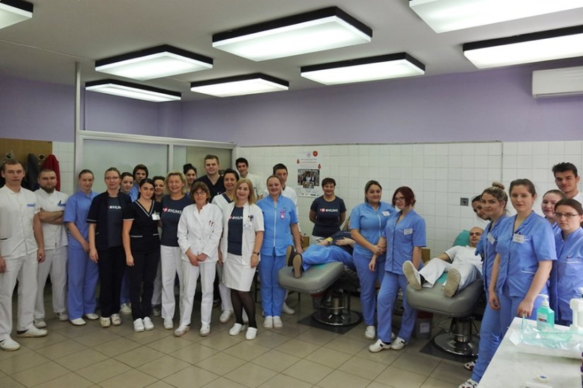 Medicinske sestre i tehničari OB Varaždin darivanjem krvi obilježili Svjetski dan bolesnika