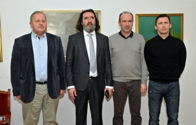 Ronald Ređep, Renato Čengić i Ivan Čehok (s desna)