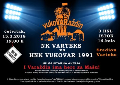Varteks protiv Vukovara 1991 na Varteksu u četvrtak u večernjem terminu