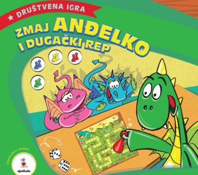 Nova društvena igra za najmlađe - &quot;Zmaj Anđelko i dugački rep&quot;