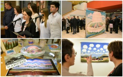 FOTO: Izložbom tapiserija počeli 3. Rabuzinovi dani u novomarofskom Kulturnom centru