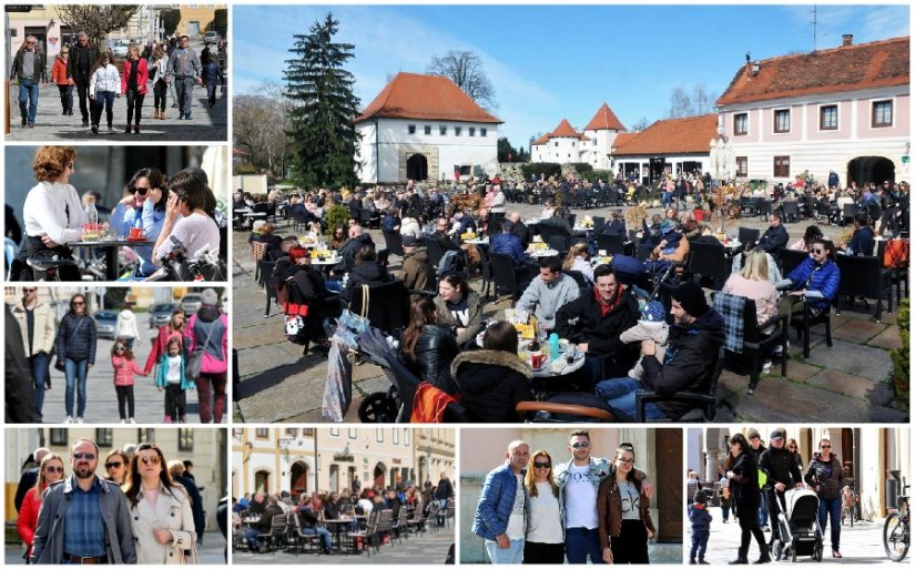 FOTO: Lijepo vrijeme izmamilo Varaždince van, napokon nam stiglo sunce