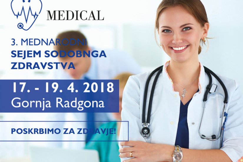 Dijelimo 15×2 ulaznice za 3. Međunarodni sajam suvremene medicine MEDICAL