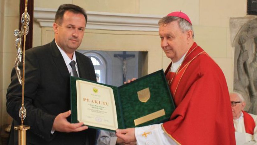 FOTO Mons. Josip Mrzljak primio Plaketu Općine Maruševec