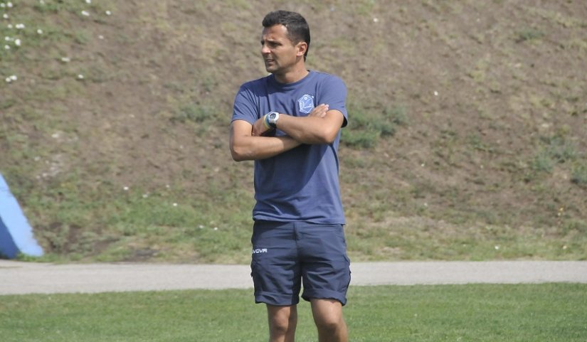 Trener Mario Kovačević vodit će momčad s klupe u današnjoj bitnoj utakmici u Velikoj Gorici