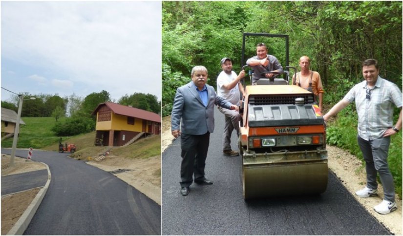 Trasu su obišli Ivan Bednjanić Bunić, predsjednik MO Babinec, i načelnik Mirko Korotaj 