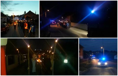 FOTO Vatrogasci općine Sv. Ilija bakljadom započeli obilježavanje Mjeseca zaštite od požara