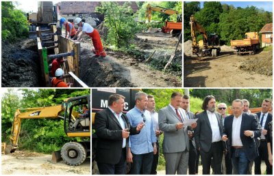 FOTO: U Gornjem Ladanju otvoreno treće gradilište Aglomeracije Varaždin