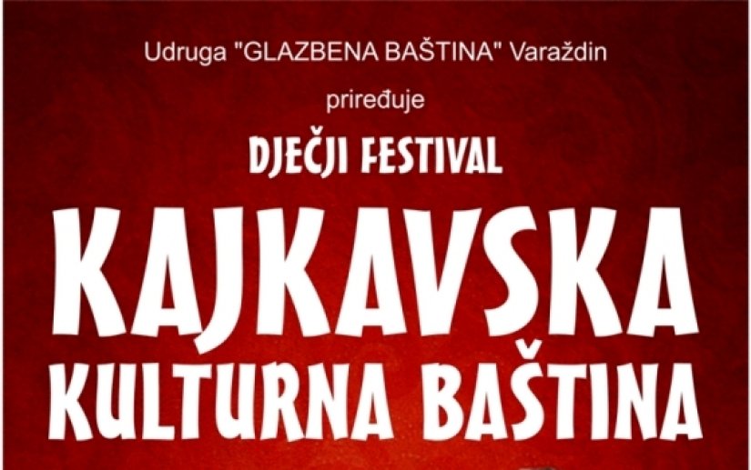 Sljedeće nedjelje u Vinici Dječji festival „Kajkavska kulturna baština“