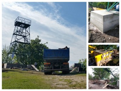 FOTO Punih 90 godina nakon izgradnje, počela obnova Piramide na Ivanščici