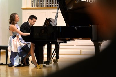 FOTO Pijanistički duo D&amp;B među svjetske koncerte upisao i gostovanje u Varaždinu