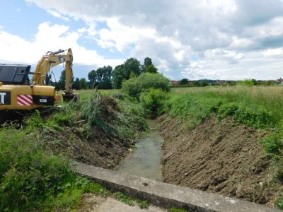 Općina Gornji Kneginec: Nastavljena regulacija potoka Mozdernjak