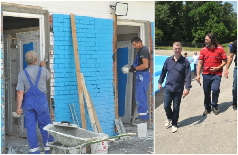 FOTO, VIDEO: Radovi na dravskim bazenima u punom jeku