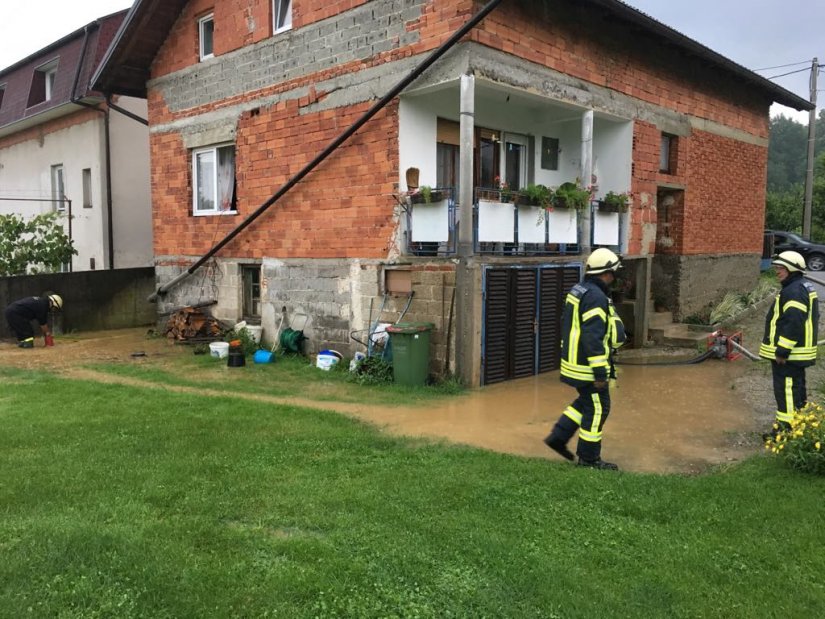 FOTO Beretinec, Ivanec: Niz intervencija DVD-ova zbog sinoćnjeg grmljavinskog nevremena