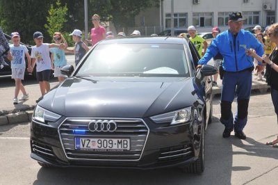 Josip Vincek iz Postaje prometne policije Varaždin