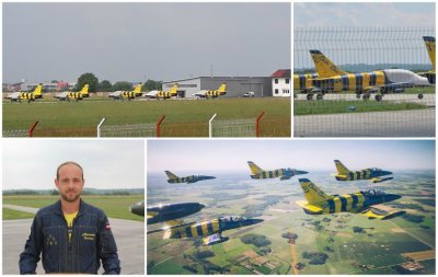 Baltic Bees sutra na Čakovec Airshowu 2018., a privremeni im je dom varaždinski aerodrom
