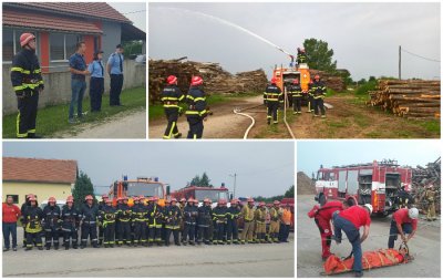 FOTO: Vatrogasnom vježbom započeli Dani općine Petrijanec