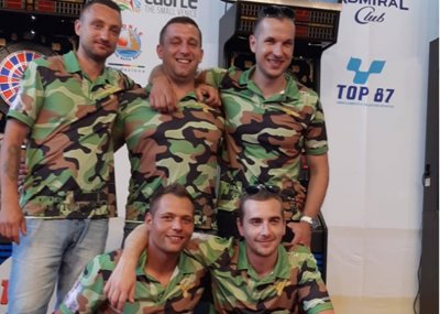 Ekipa Đeksons Five nastupila je u sastavu:Neven Plantak, Davor Anđelković, Marko Moravec, Dario Strmečki, Tomislav Kušter