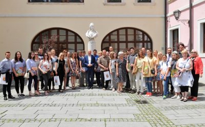 FOTO: Varaždinska županija nagradila učenike državne prvake i njihove mentore