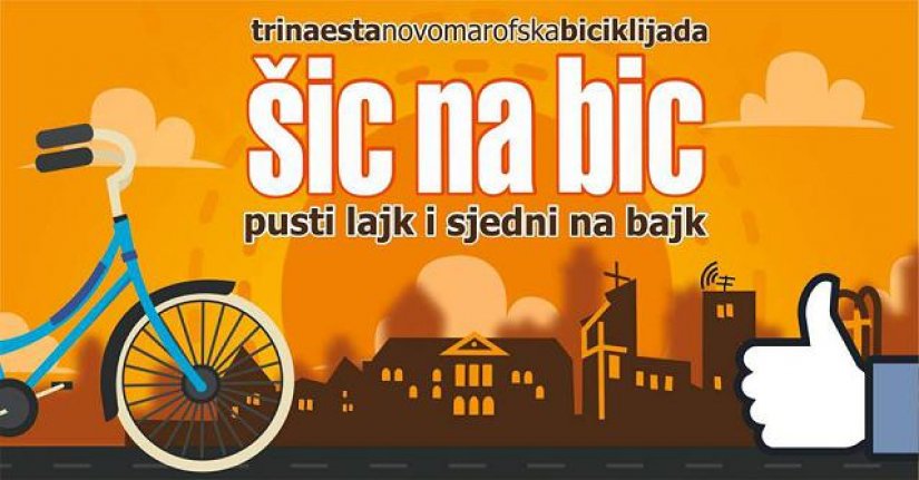 Pusti lajk već sjedni na bajk i sudjeluj na 13. novomarofskoj biciklijadi &quot;Šic na bic&quot;