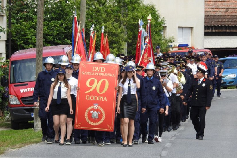 FOTO Proslava 90 godina rada DVD-a Kapela Podravska