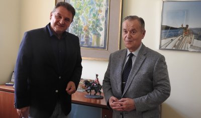 Rumunjski veleposlanik Constantin Mihail Grigorie sastao se s varaždinskim županom Radimirom Čačićem