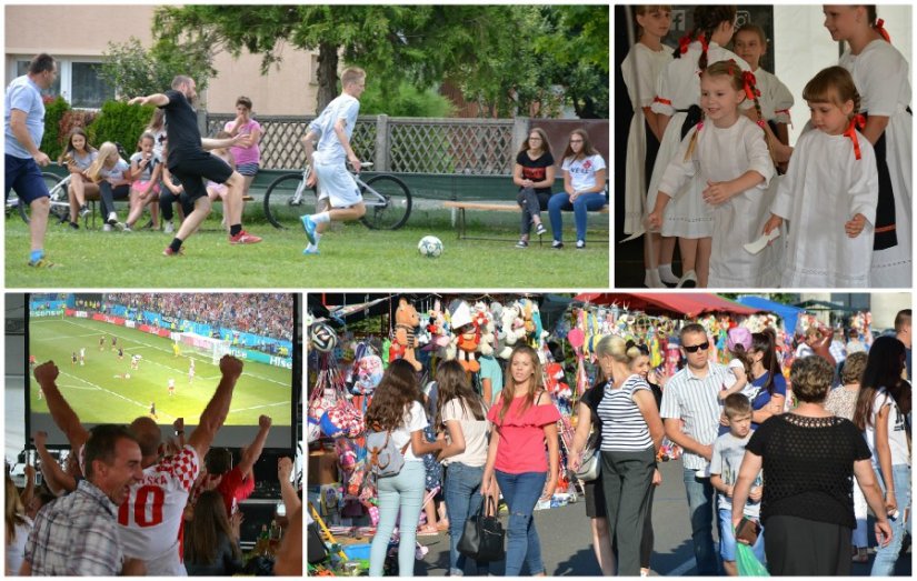 FOTO: Pobjeda hrvatskih nogometaša &quot;začinila&quot; proslavu Petrova u Trnovcu
