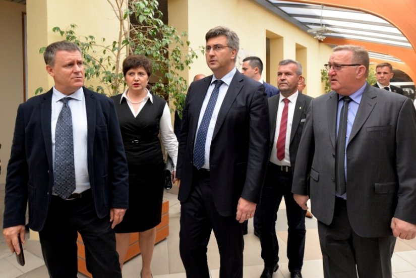Premijer Plenković u Varaždinskim Toplicama obišao Specijalnu bolnicu za medicinsku rehabilitaciju