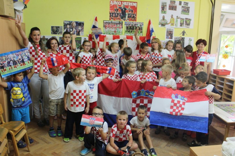Mališani iz ludbreškog vrtića &quot;Radost&quot; znaju tko je najbolji na svijetu - Hrvatska!