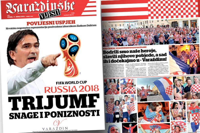 NE PROPUSTITE Varaždinske vijesti donose poseban prilog i dar – veliki poster hrvatske nogometne vrste!