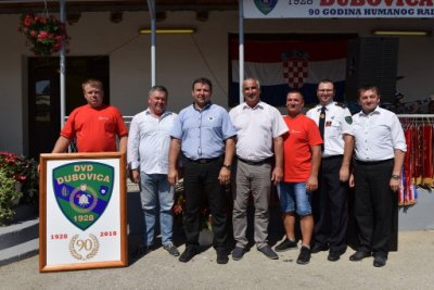FOTO 90 godina Dobrovoljnog vatrogasnog društva Dubovica