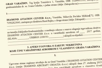 Radi ulaganja u aerodrom, Grad Varaždin napravio aneks ugovora o zakupu još lani!