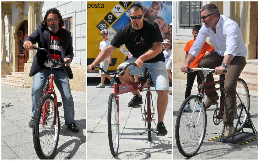 FOTO: Neobični bicikli umjetnika S. Vugreka nova atrakcija Špancirfesta