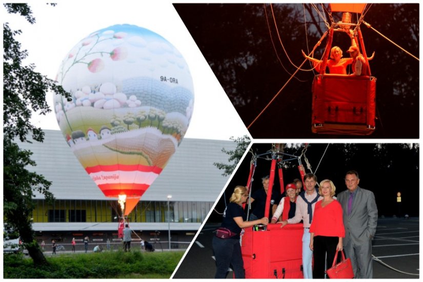 Balon na vrući zrak s Rabuzinovom &quot;Svečanosti cvijeća&quot; nova turistička atrakcija Varaždinske županije