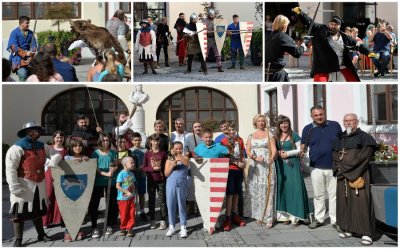 FOTO: Atrij se vratio u srednji vijek: Djeca i odrasli uživali u radionicama i igrokazu