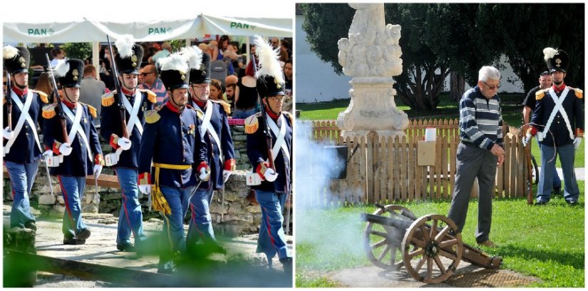 FOTO Iz topa zapucao satnik Krešimir Mintas, jedan od obnovitelja Varaždinske građanske garde