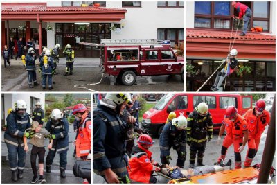 FOTO: Bednjanski vatrogasci u akciji, spašavali osnovnoškolce od požara!