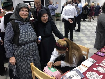 Lepoglavska čipka na izložbi u Sikirevcima