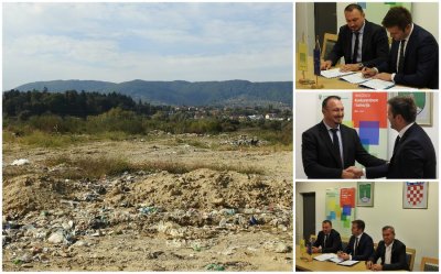Potpisan ugovor: U Novom Marofu napokon će se riješiti problem otpada na lokaciji Čret