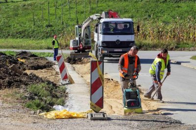 U Gačicama se gradi autobusno stajalište s nadstrešnicom