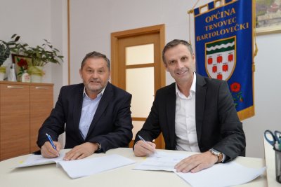Trnovec Bartolovečki: Potpisan ugovor o rekonstrukciji Ulice Široke Ledine
