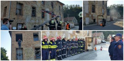 U vježbi je sudjelovalo dvadesetak vatrogasaca iz DVD-ova koja djeluju na području općine Vinica