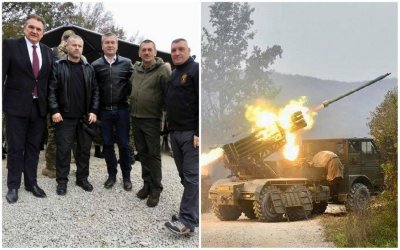 FOTO Brojno varaždinsko izaslanstvo na završnici vojne vježbe &quot;Velebit 18 – združena snaga&quot;