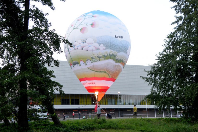 Balon Varaždinske županije u petak će se predstaviti Zagrepčanima