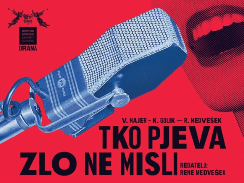 U CZK Čakovec predstava &quot;Tko pjeva zlo ne misli&quot; Renea Medvešeka i izložba Željka Lesara
